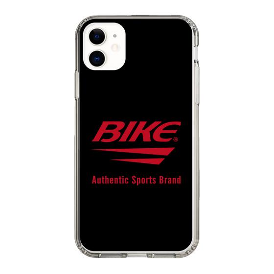 スリムプロテクションケース［ BIKE ATHLETIC - ロゴ - Black ］