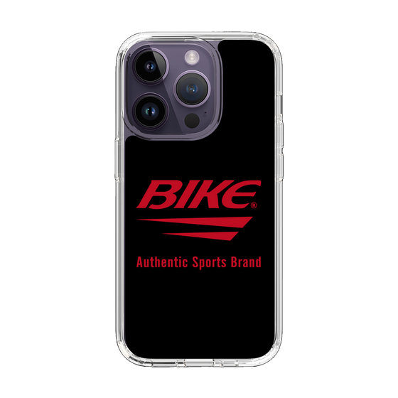 スリムプロテクションケース［ BIKE ATHLETIC - ロゴ - Black ］