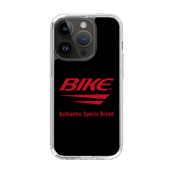 スリムプロテクションケース［ BIKE ATHLETIC - ロゴ - Black ］