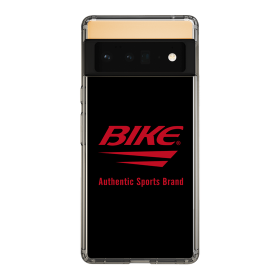 スリムプロテクションケース［ BIKE ATHLETIC - ロゴ - Black ］