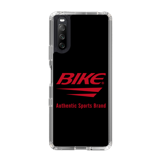 スリムプロテクションケース［ BIKE ATHLETIC - ロゴ - Black ］