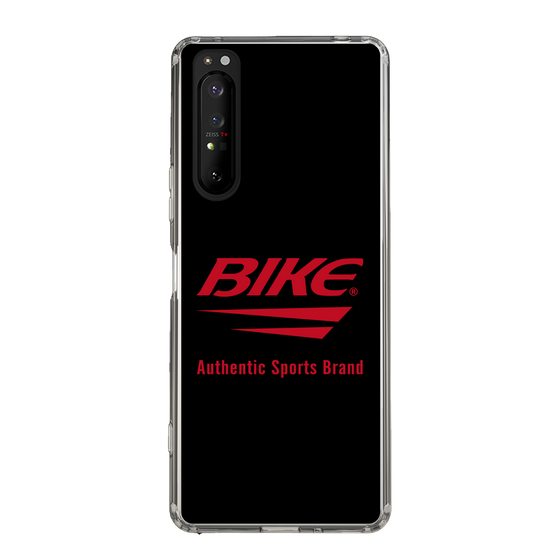 スリムプロテクションケース［ BIKE ATHLETIC - ロゴ - Black ］