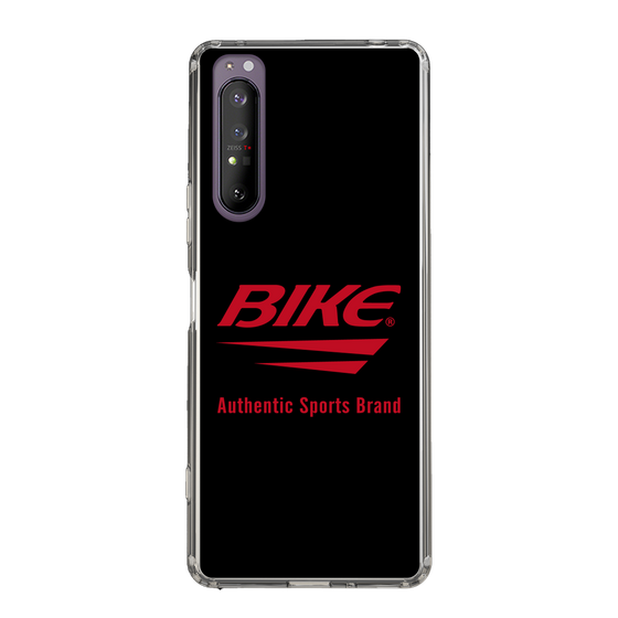 スリムプロテクションケース［ BIKE ATHLETIC - ロゴ - Black ］