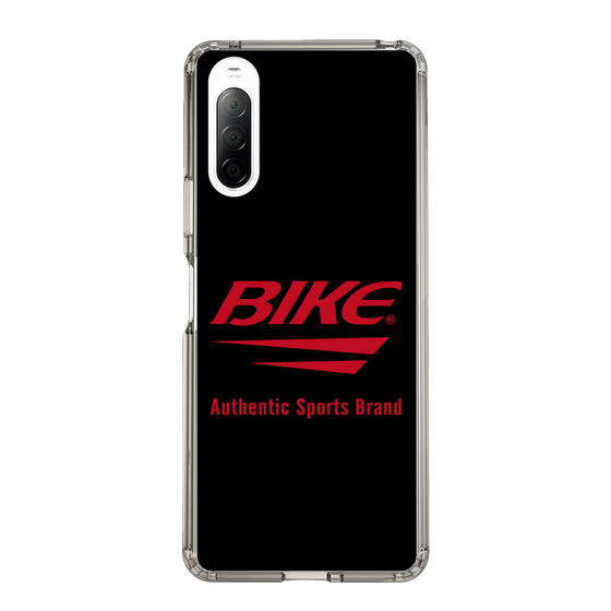 スリムプロテクションケース［ BIKE ATHLETIC - ロゴ - Black ］