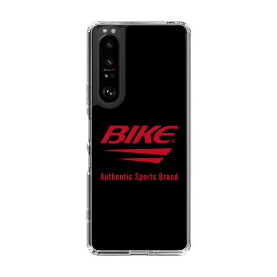 スリムプロテクションケース［ BIKE ATHLETIC - ロゴ - Black ］