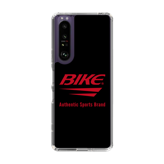 スリムプロテクションケース［ BIKE ATHLETIC - ロゴ - Black ］