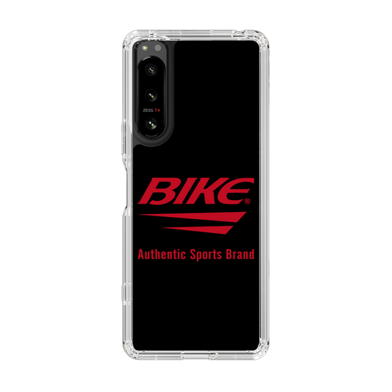 スリムプロテクションケース［ BIKE ATHLETIC - ロゴ - Black ］