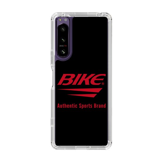 スリムプロテクションケース［ BIKE ATHLETIC - ロゴ - Black ］