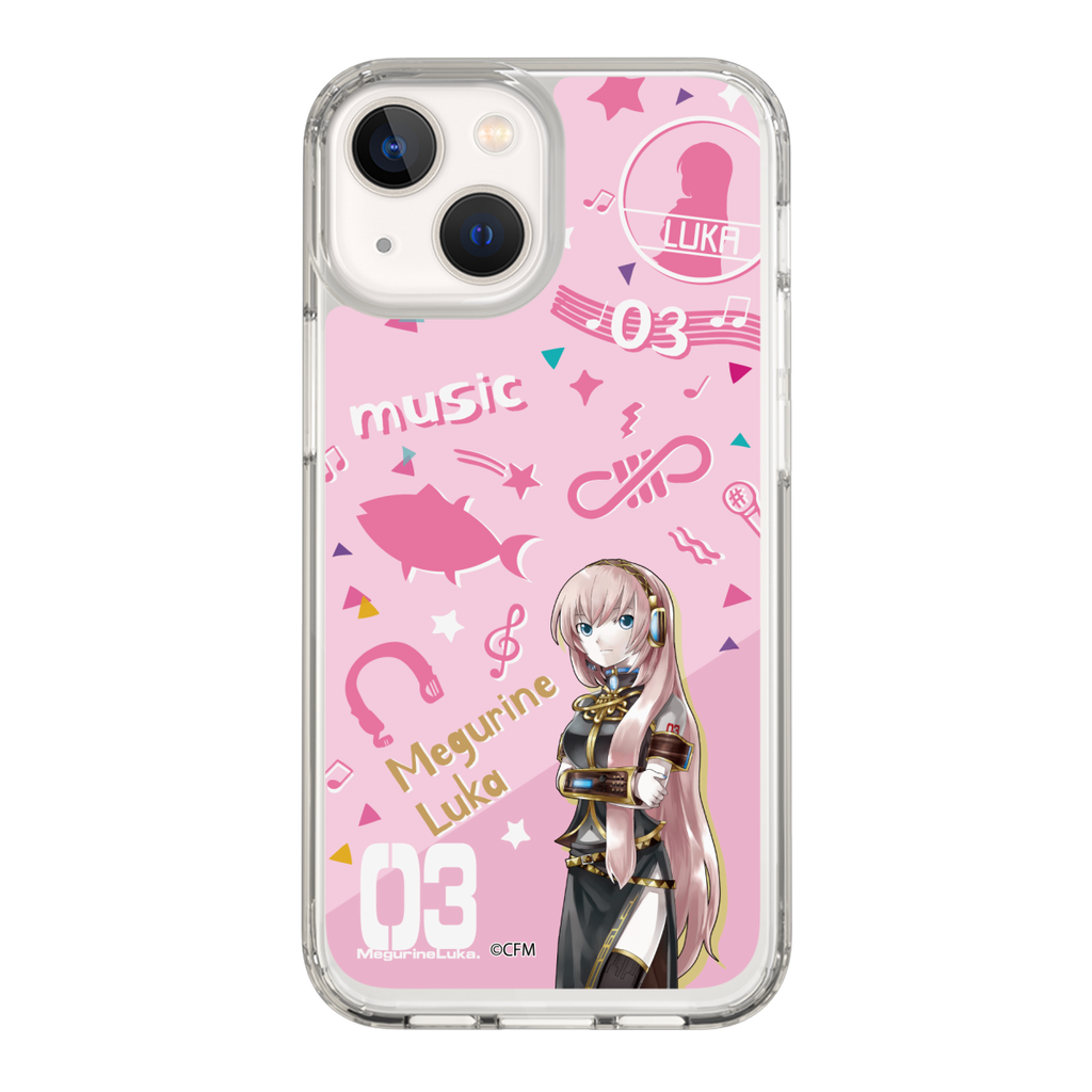 pium×Mezzo Piano ベリエちゃんグリッターiPhoneケース