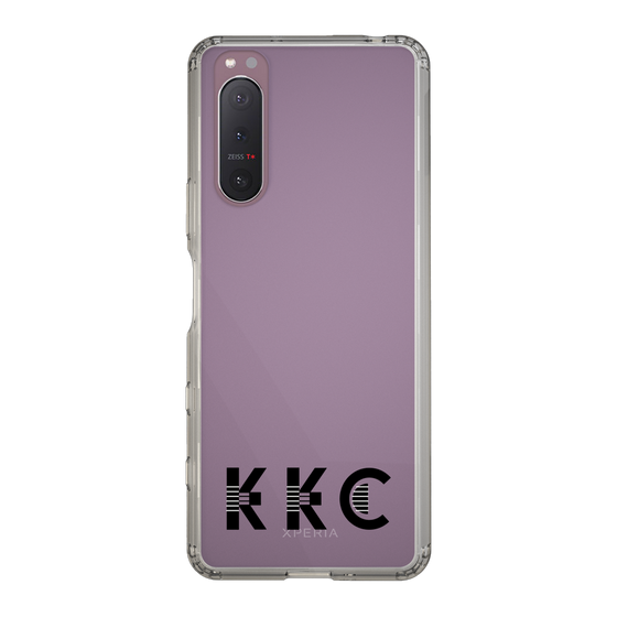 スリムプロテクションケース［ KKC - ロゴ - クリア ］