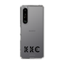 スリムプロテクションケース［ KKC - ロゴ - クリア ］