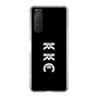 スリムプロテクションケース［ KKC - ロゴ - ブラック ］