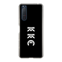 スリムプロテクションケース［ KKC - ロゴ - ブラック ］