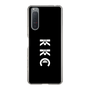 スリムプロテクションケース［ KKC - ロゴ - ブラック ］
