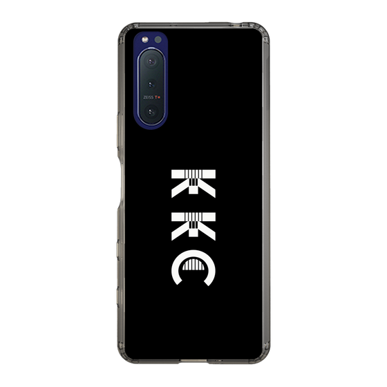 スリムプロテクションケース［ KKC - ロゴ - ブラック ］