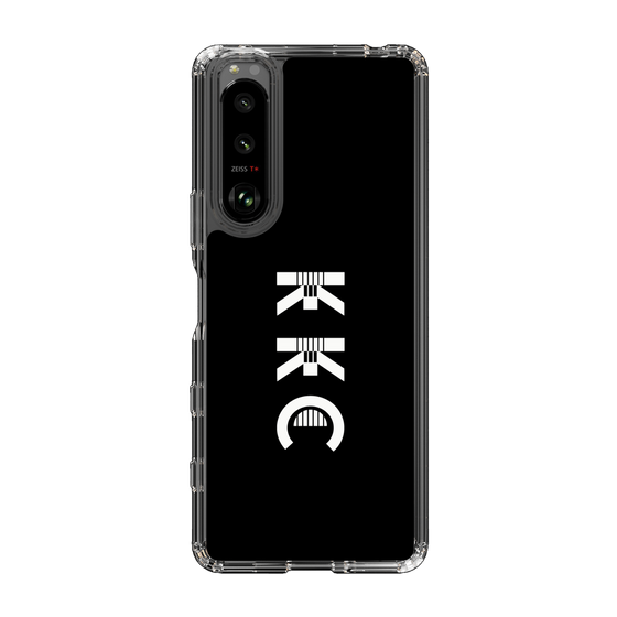 スリムプロテクションケース［ KKC - ロゴ - ブラック ］