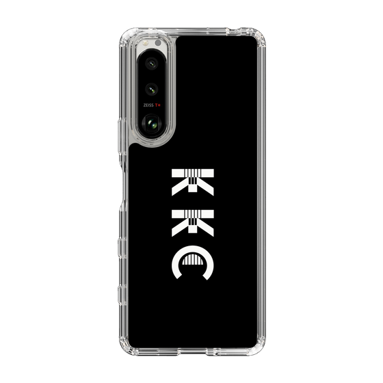 スリムプロテクションケース［ KKC - ロゴ - ブラック ］