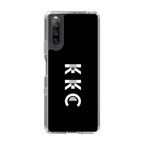 スリムプロテクションケース［ KKC - ロゴ - ブラック ］