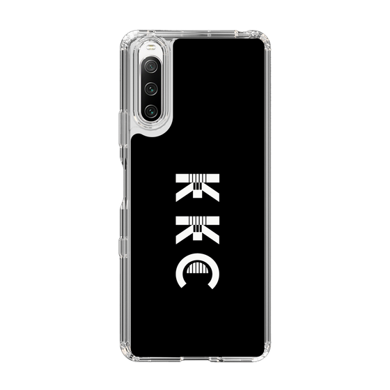 スリムプロテクションケース［ KKC - ロゴ - ブラック ］