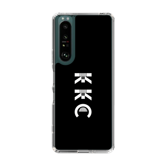 スリムプロテクションケース［ KKC - ロゴ - ブラック ］