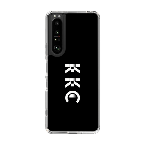 スリムプロテクションケース［ KKC - ロゴ - ブラック ］