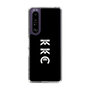 スリムプロテクションケース［ KKC - ロゴ - ブラック ］