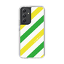 スリムプロテクションケース［ Big Stripe - Green × Yellow ］