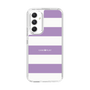 スリムプロテクションケース［ Big Border - Purple ］