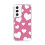 スリムプロテクションケース［ Dot Hearts - Pink ］