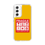 スリムプロテクションケース［ FRAGILE Sticker - Yellow ］