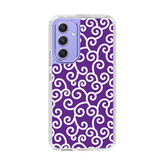 スリムプロテクションケース［ 唐草模様 - Purple ］