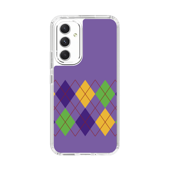 スリムプロテクションケース［ Nordic Argyle - Purple ］