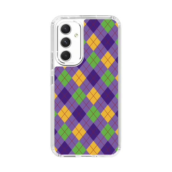 スリムプロテクションケース［ Argyle - Purple ］