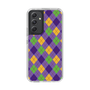 スリムプロテクションケース［ Argyle - Purple ］