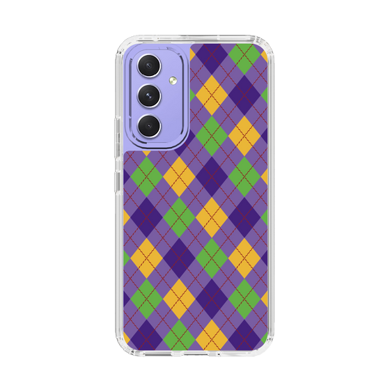 スリムプロテクションケース［ Argyle - Purple ］