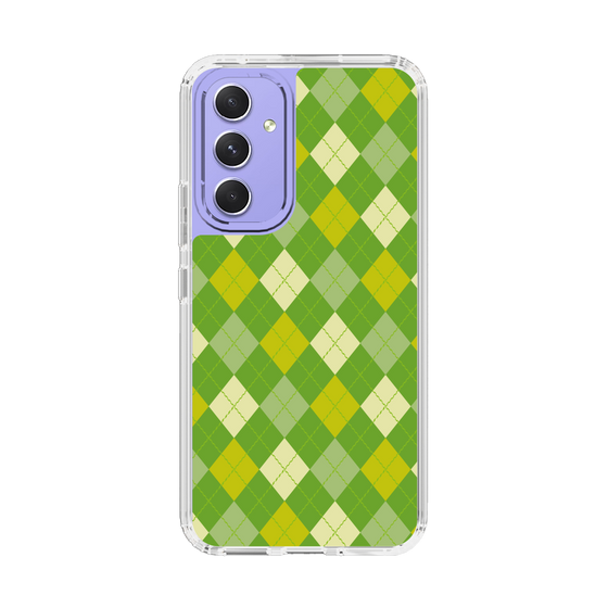 スリムプロテクションケース［ Argyle - Green ］