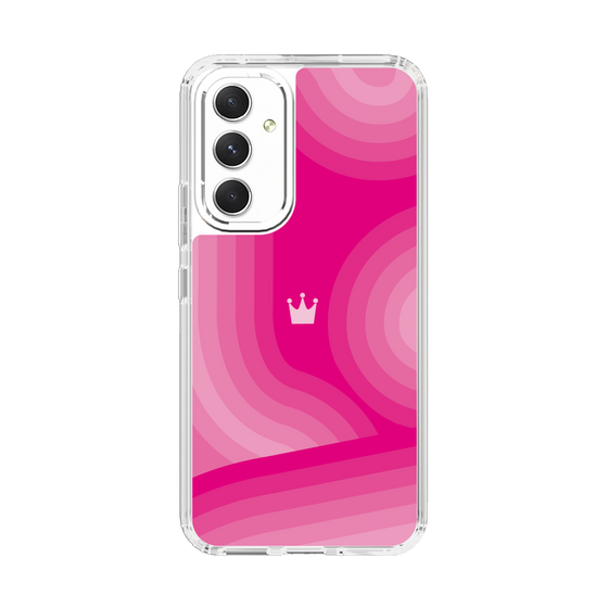 スリムプロテクションケース［ CASEPLAY Winding Pattern - Pink ］