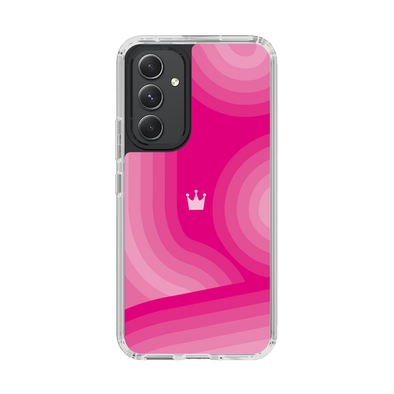スリムプロテクションケース［ CASEPLAY Winding Pattern - Pink ］