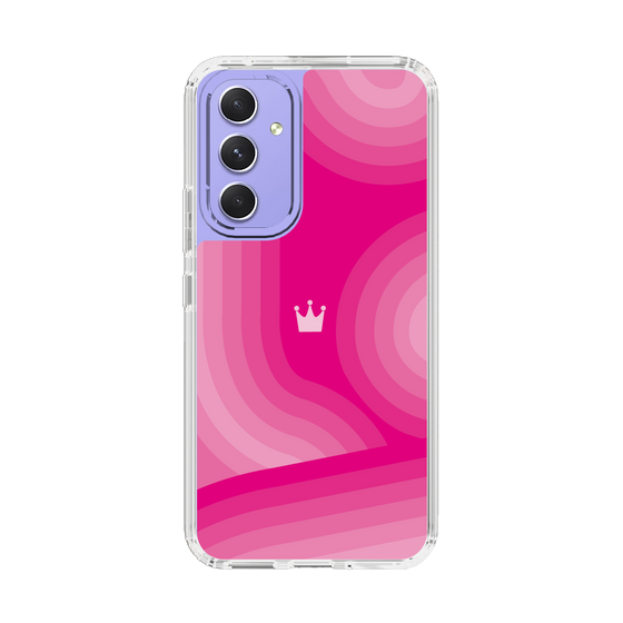 スリムプロテクションケース［ CASEPLAY Winding Pattern - Pink ］