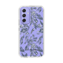 スリムプロテクションケース［ LAGUNAMOON - ボタニカルジャガード - Clear×Black ］