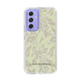 スリムプロテクションケース［ LAGUNAMOON - ボタニカルジャガード - White×Beige ］