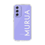 スリムプロテクションケース［ MURUA - ロゴ - White ］