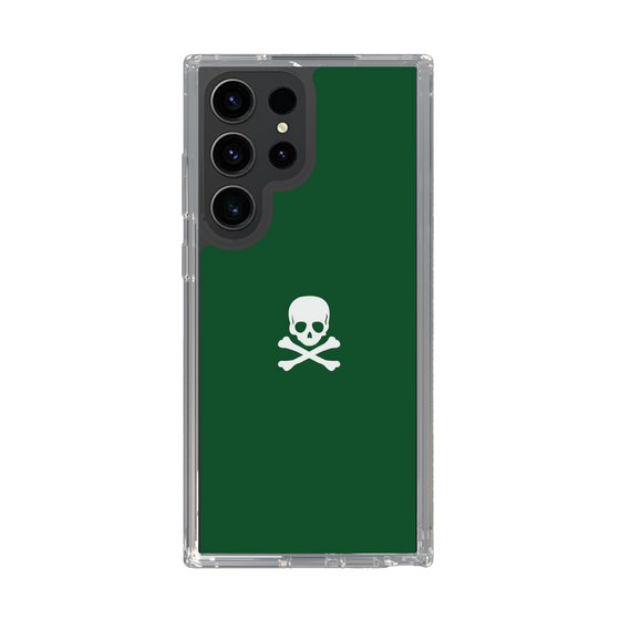 スリムプロテクションケース［ スカル - Green ］