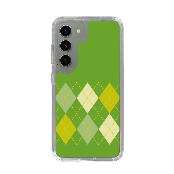 スリムプロテクションケース［ Nordic Argyle - Green ］