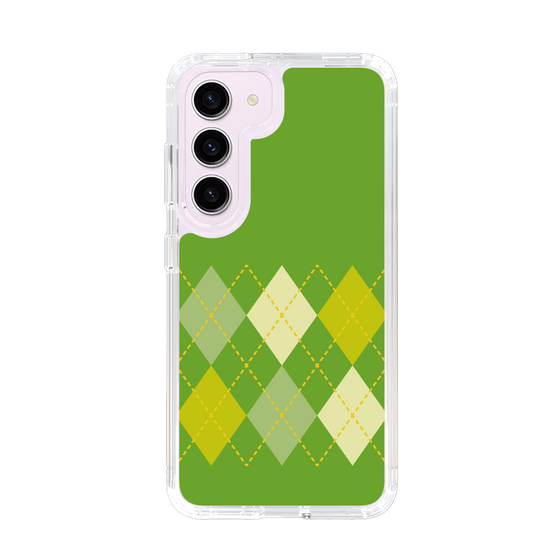 スリムプロテクションケース［ Nordic Argyle - Green ］