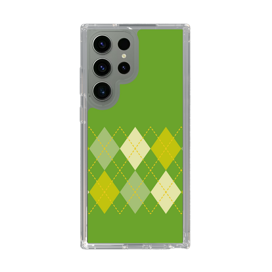 スリムプロテクションケース［ Nordic Argyle - Green ］