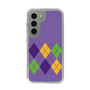 スリムプロテクションケース［ Nordic Argyle - Purple ］