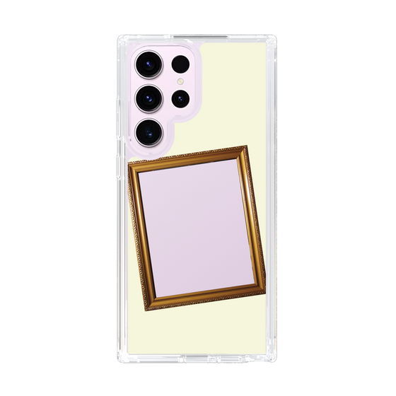 スリムプロテクションケース［ Photo Frame - Ivory ］