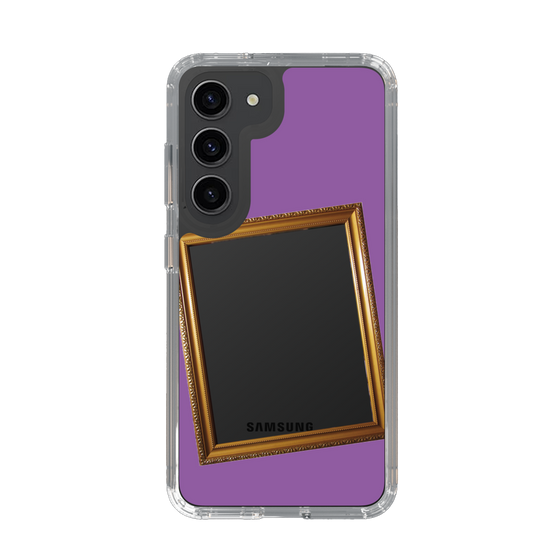 スリムプロテクションケース［ Photo Frame - Purple ］
