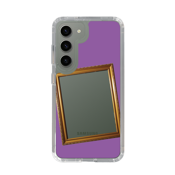 スリムプロテクションケース［ Photo Frame - Purple ］